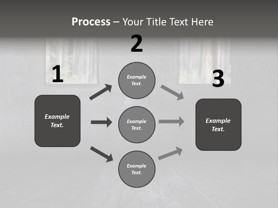 Vintage On White Timber PowerPoint Template