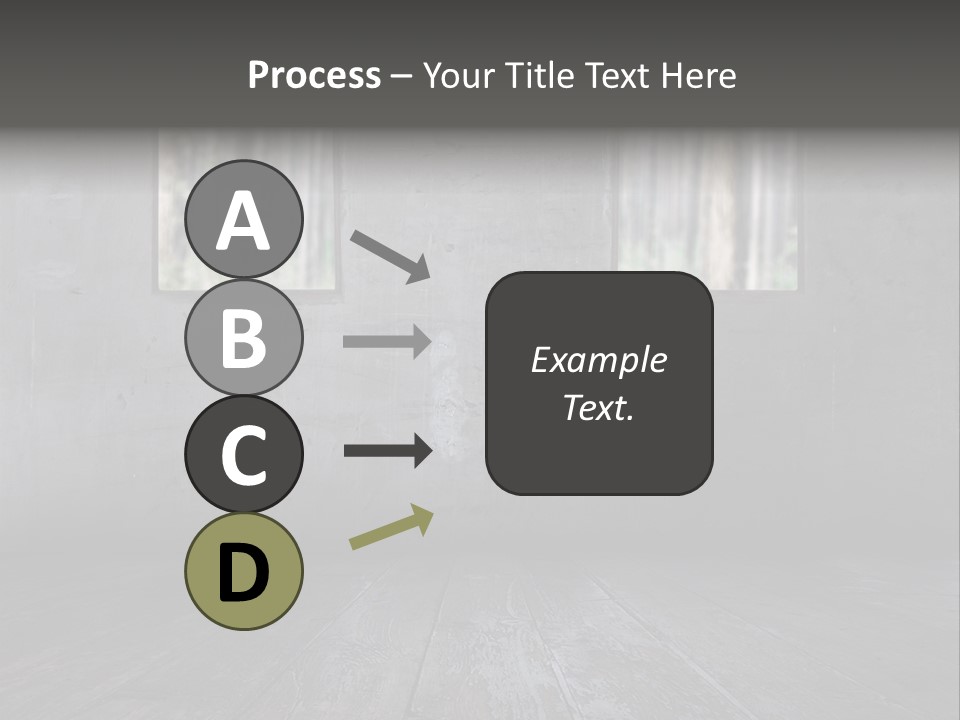 Vintage On White Timber PowerPoint Template