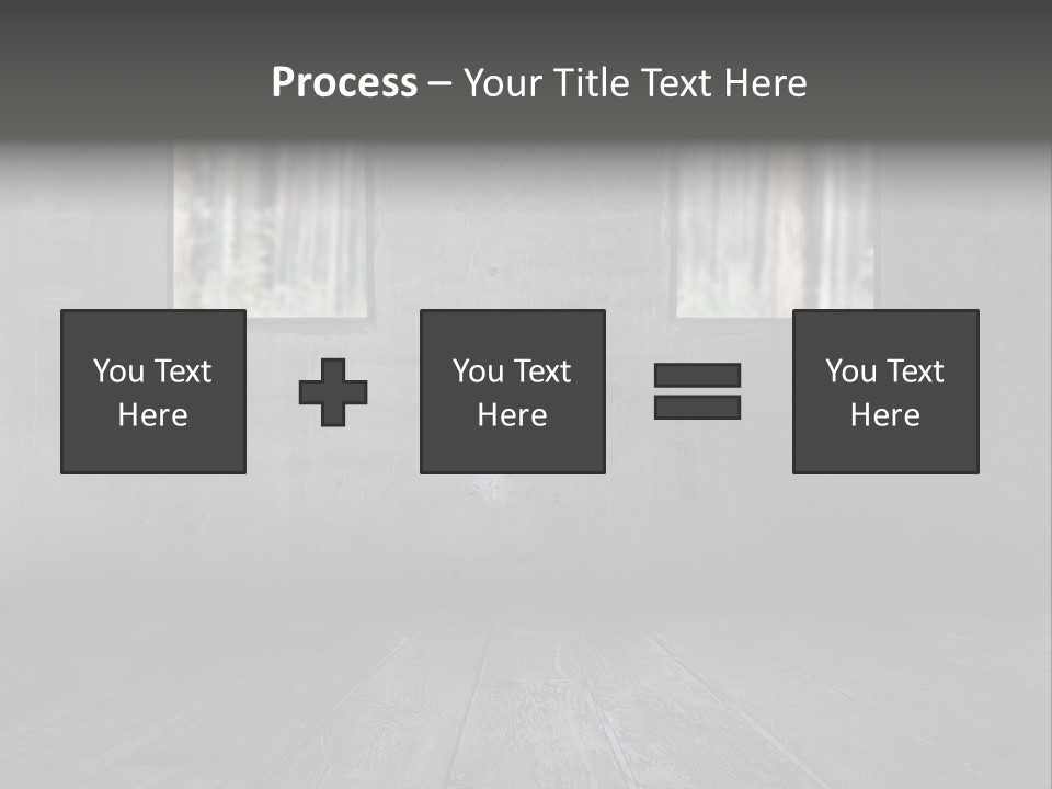 Vintage On White Timber PowerPoint Template