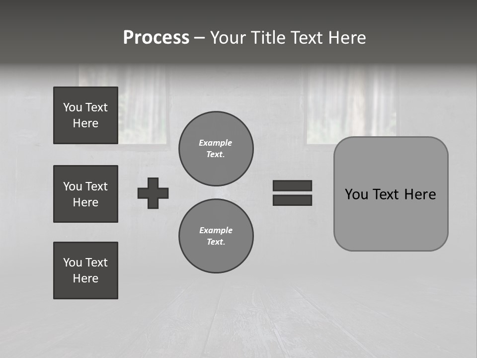 Vintage On White Timber PowerPoint Template