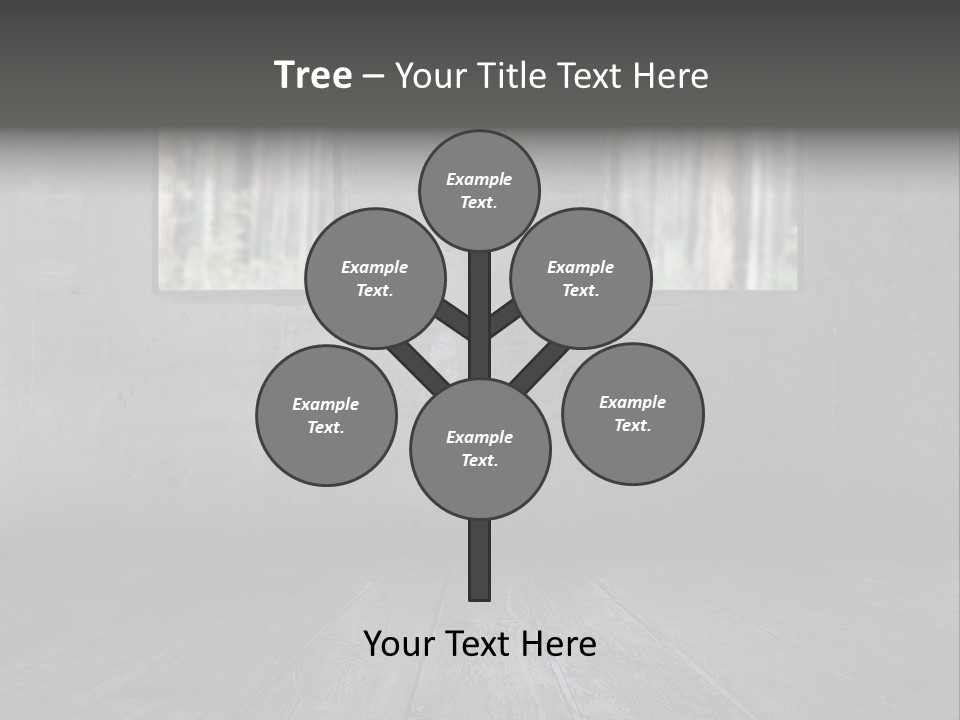 Vintage On White Timber PowerPoint Template