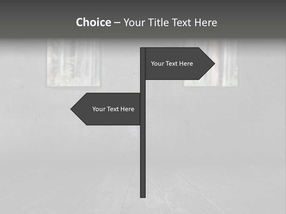 Vintage On White Timber PowerPoint Template