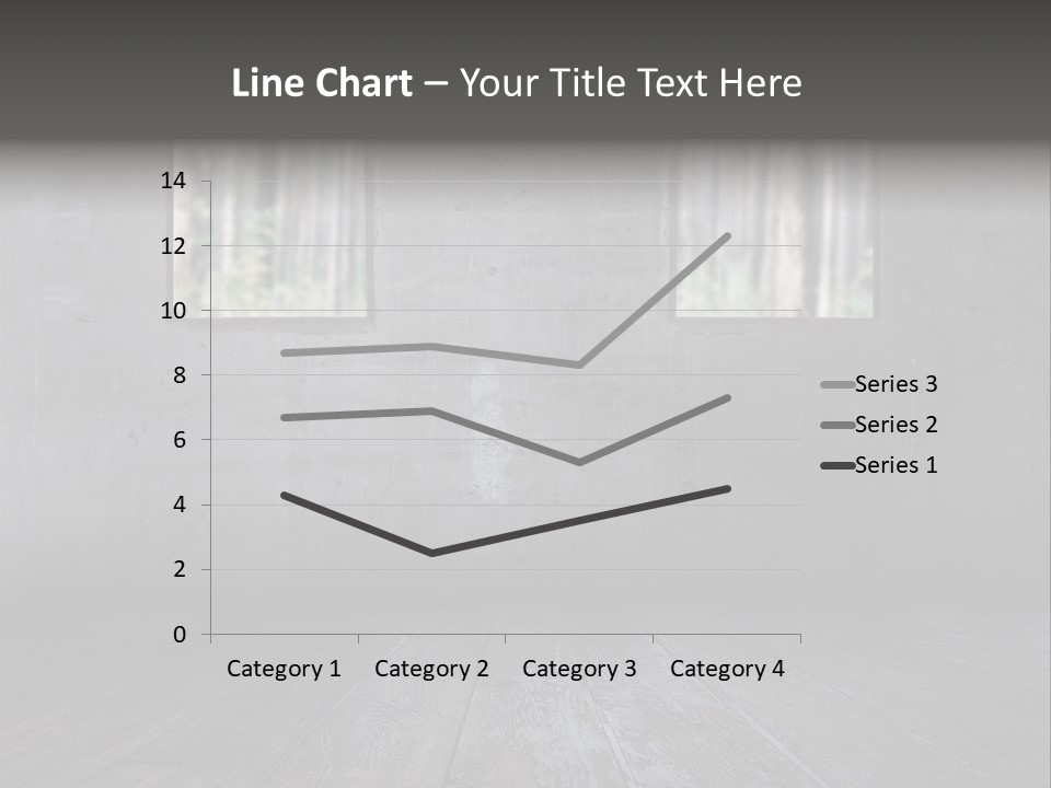 Vintage On White Timber PowerPoint Template