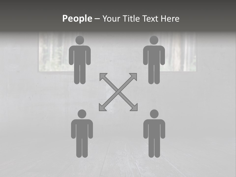 Vintage On White Timber PowerPoint Template