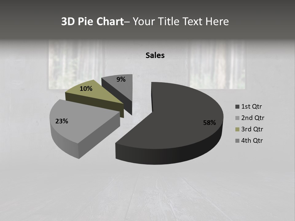 Vintage On White Timber PowerPoint Template