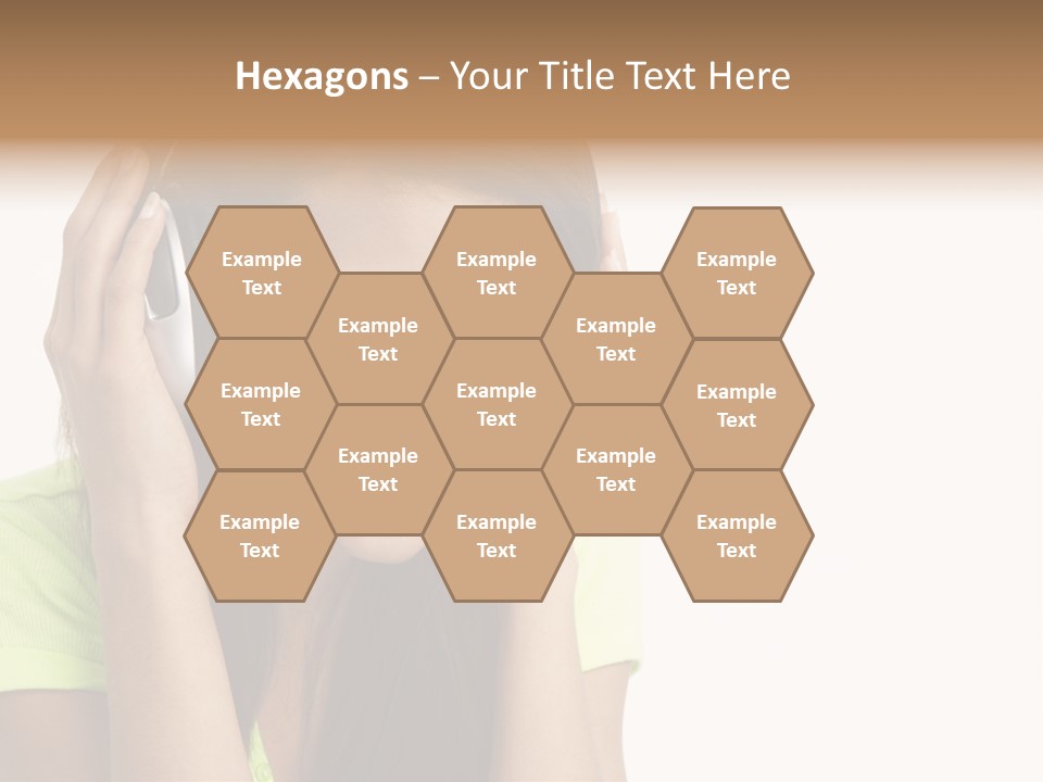 Listening Cheerful Electronic PowerPoint Template