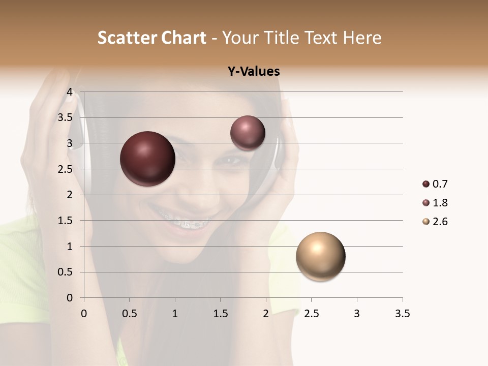 Listening Cheerful Electronic PowerPoint Template