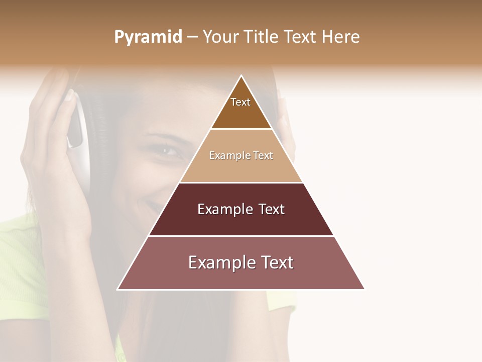 Listening Cheerful Electronic PowerPoint Template