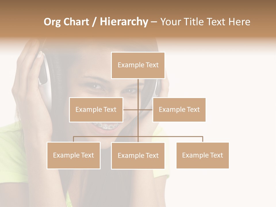 Listening Cheerful Electronic PowerPoint Template