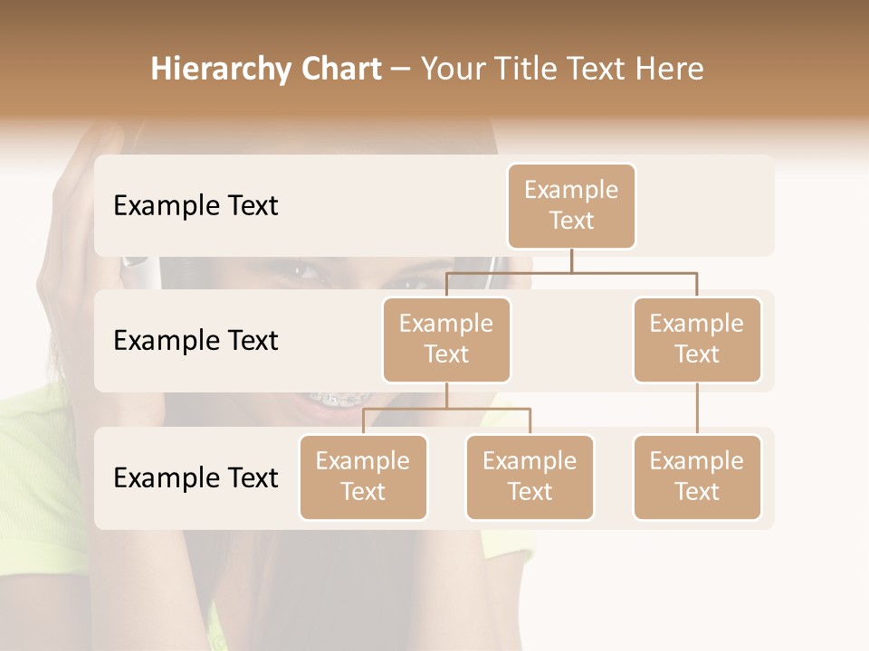Listening Cheerful Electronic PowerPoint Template