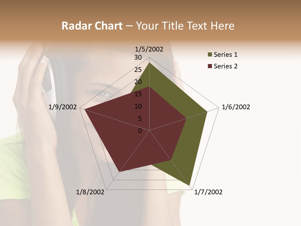Listening Cheerful Electronic PowerPoint Template