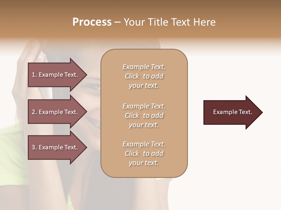Listening Cheerful Electronic PowerPoint Template
