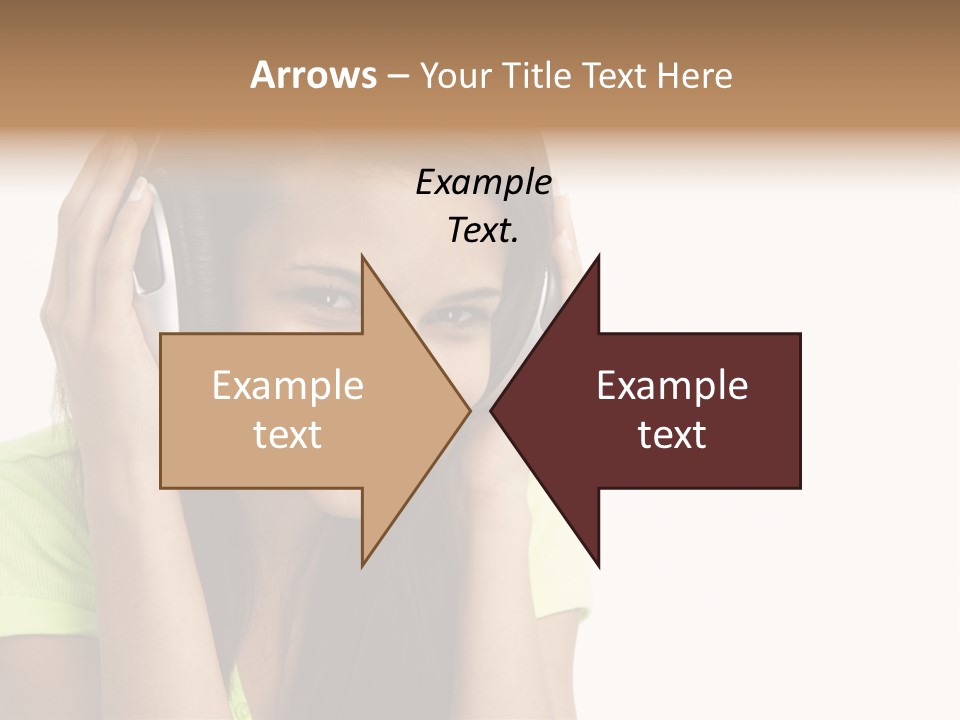 Listening Cheerful Electronic PowerPoint Template