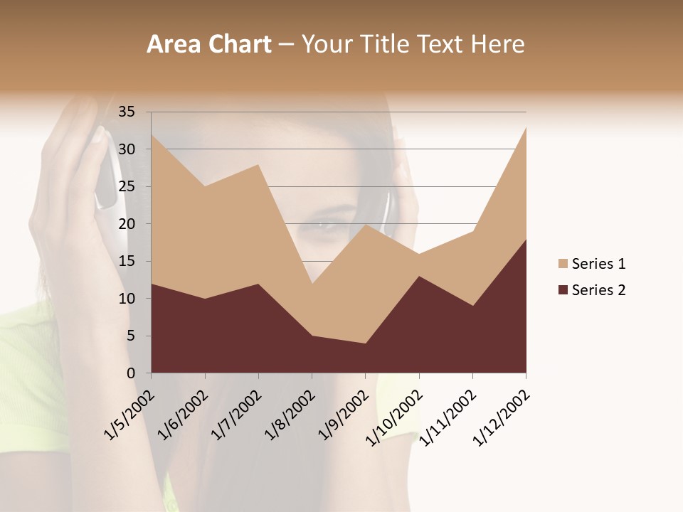 Listening Cheerful Electronic PowerPoint Template