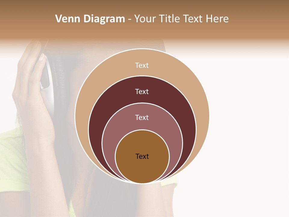 Listening Cheerful Electronic PowerPoint Template