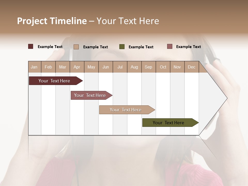Image Listening Copy Space PowerPoint Template