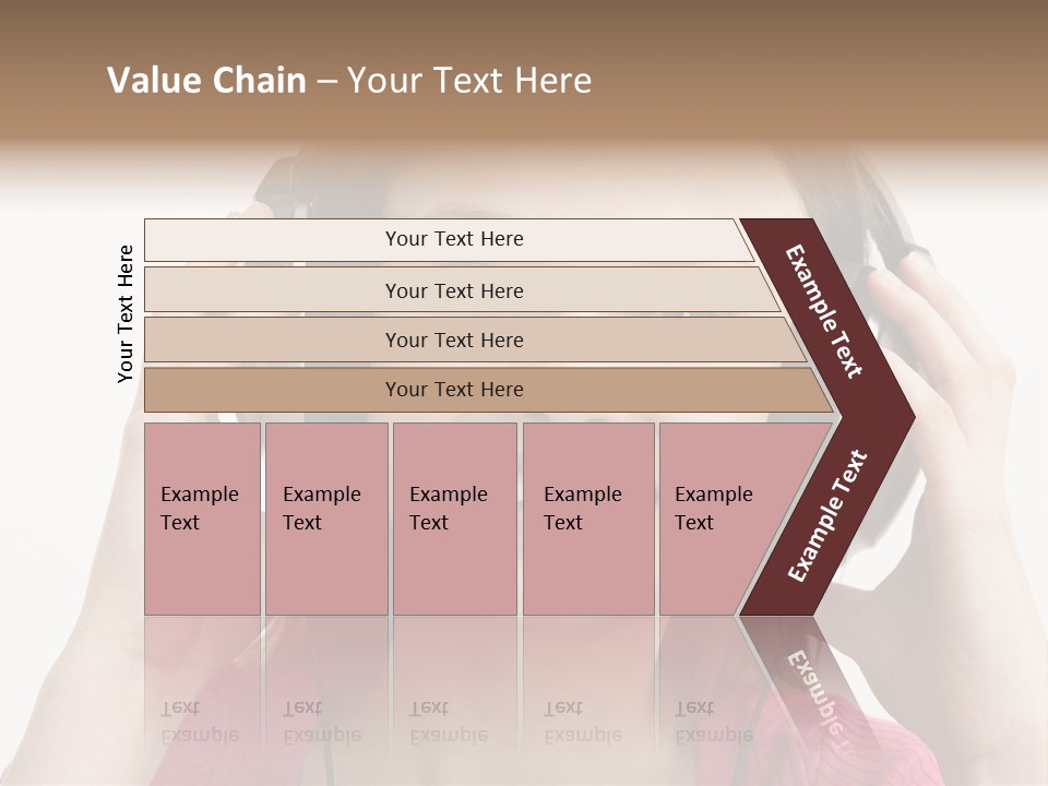 Image Listening Copy Space PowerPoint Template