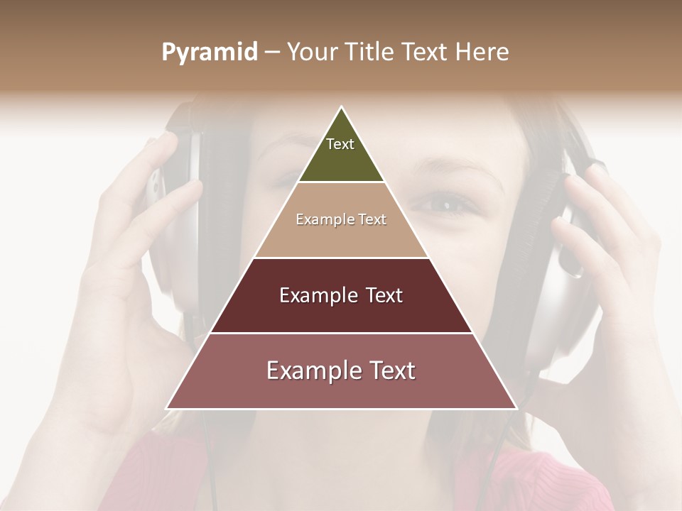 Image Listening Copy Space PowerPoint Template