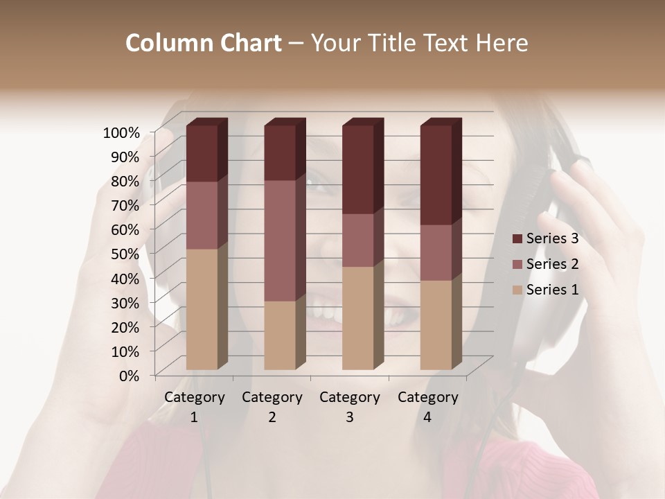 Image Listening Copy Space PowerPoint Template