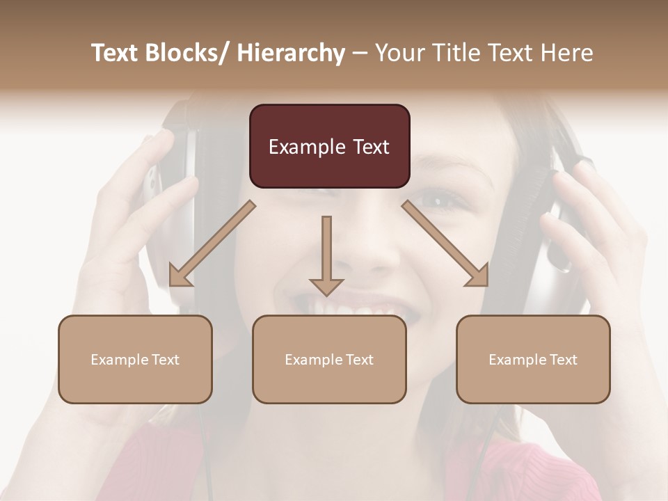 Image Listening Copy Space PowerPoint Template