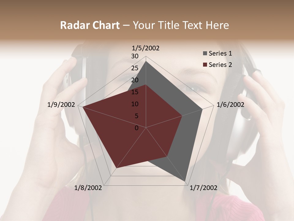 Image Listening Copy Space PowerPoint Template