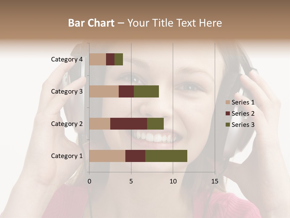 Image Listening Copy Space PowerPoint Template
