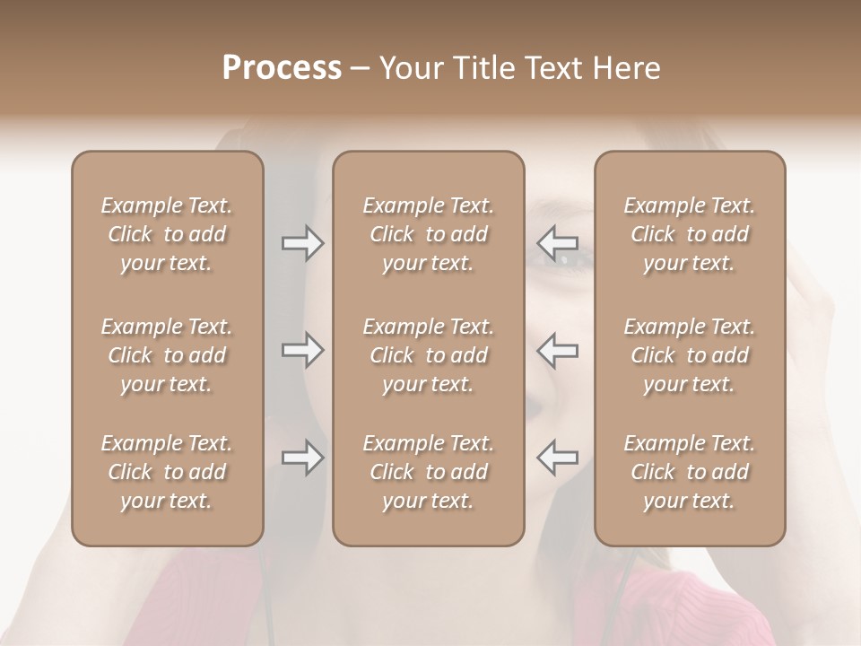 Image Listening Copy Space PowerPoint Template