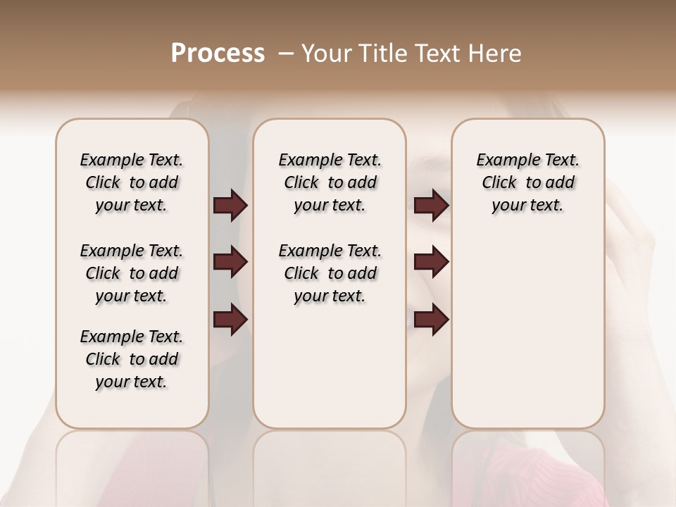 Image Listening Copy Space PowerPoint Template