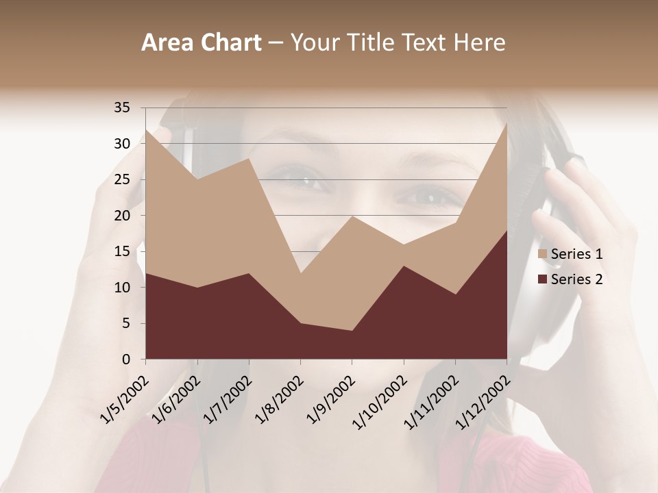 Image Listening Copy Space PowerPoint Template