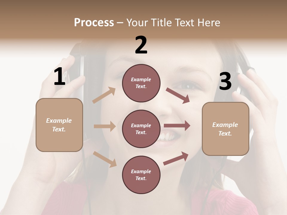 Image Listening Copy Space PowerPoint Template