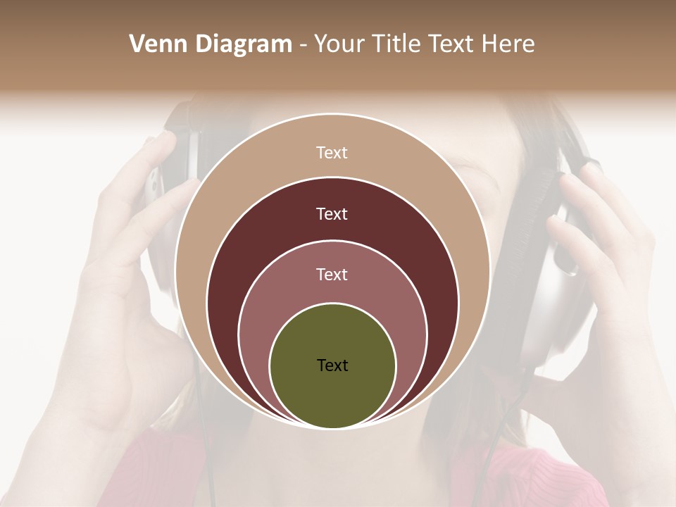 Image Listening Copy Space PowerPoint Template