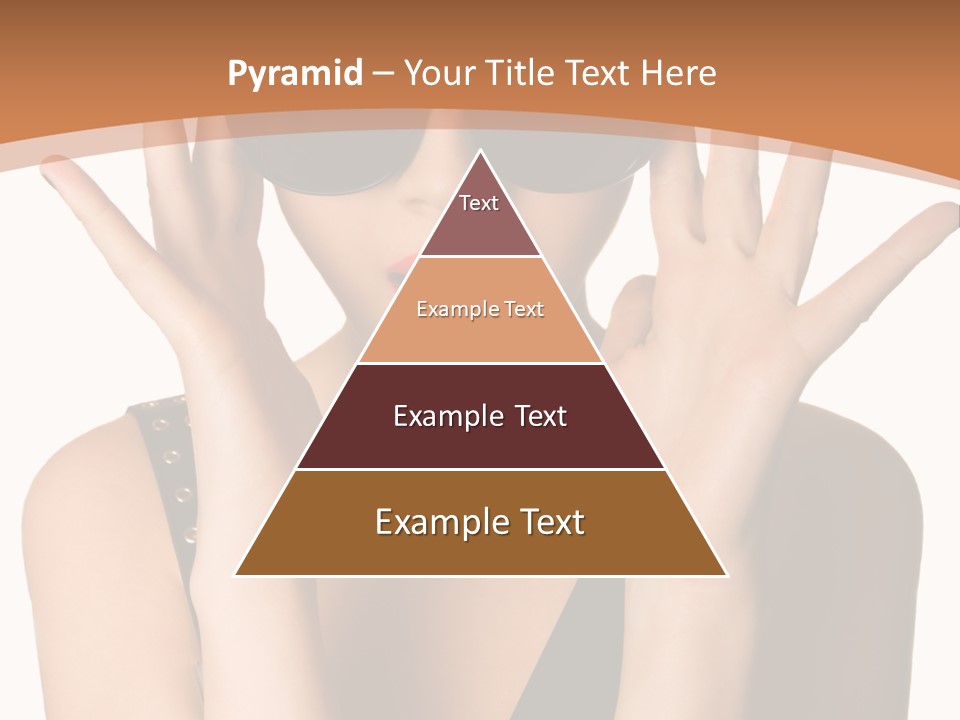 Hair Expressive Brown PowerPoint Template