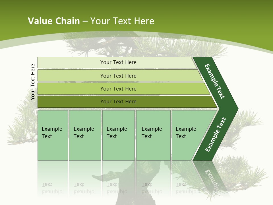 Leaf Pine Gnarled PowerPoint Template
