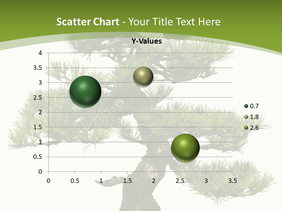 Leaf Pine Gnarled PowerPoint Template