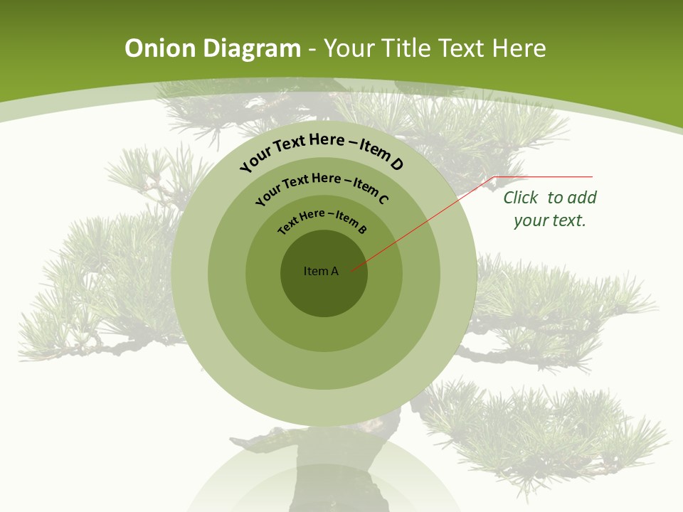Leaf Pine Gnarled PowerPoint Template