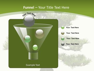 Leaf Pine Gnarled PowerPoint Template