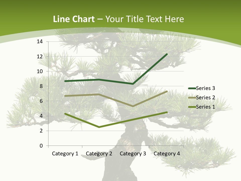 Leaf Pine Gnarled PowerPoint Template