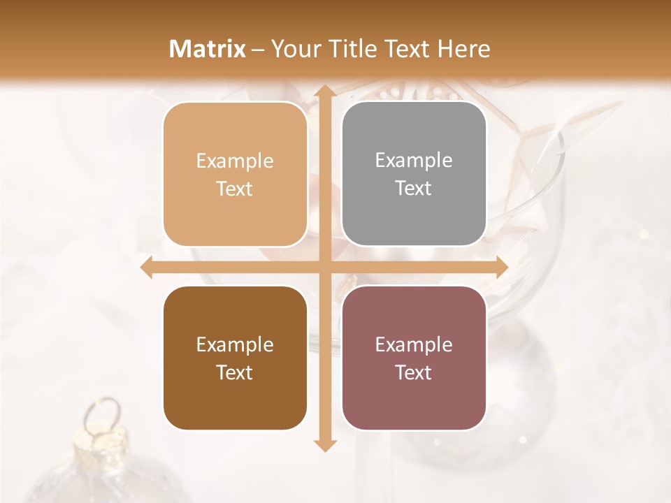 Food Gift Ball PowerPoint Template