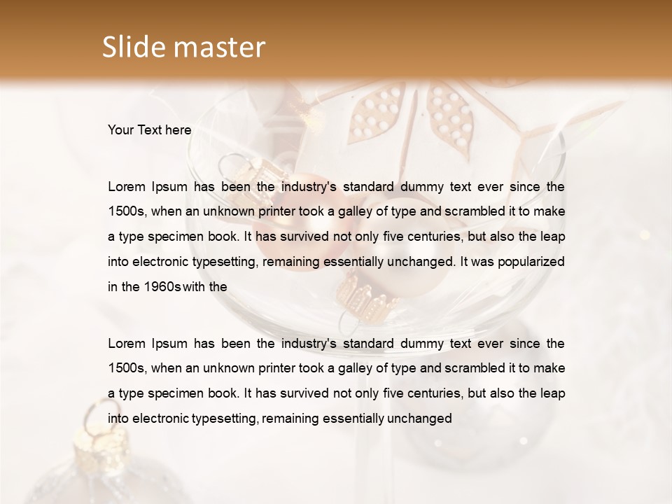 Food Gift Ball PowerPoint Template