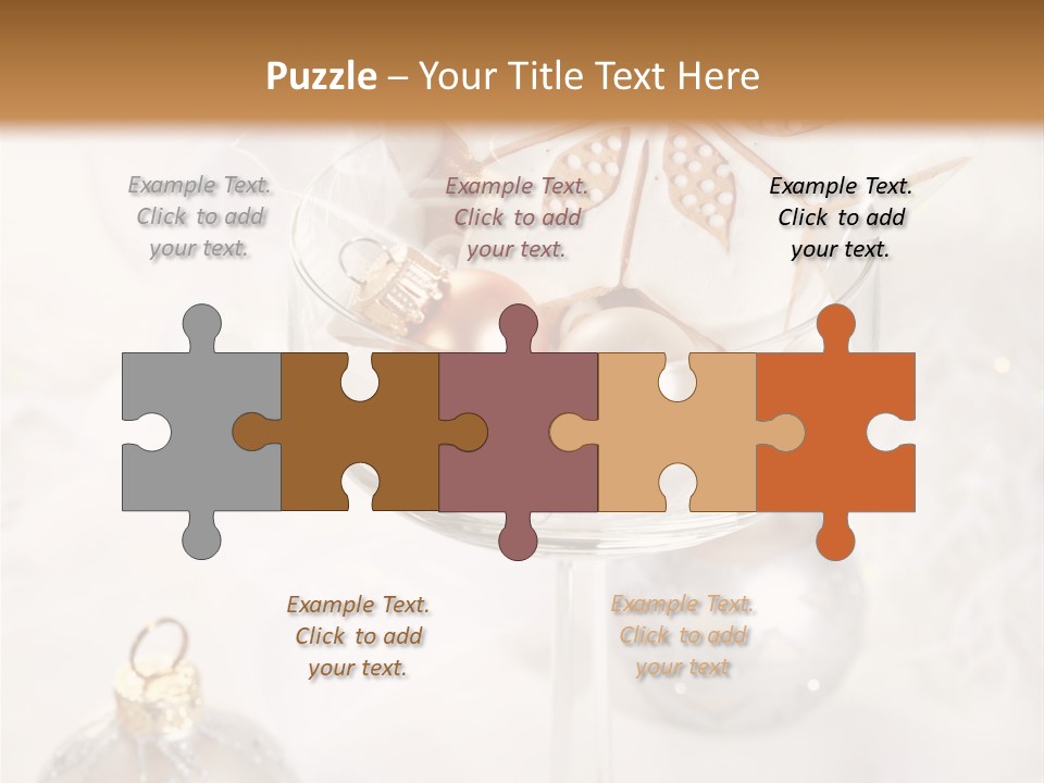 Food Gift Ball PowerPoint Template