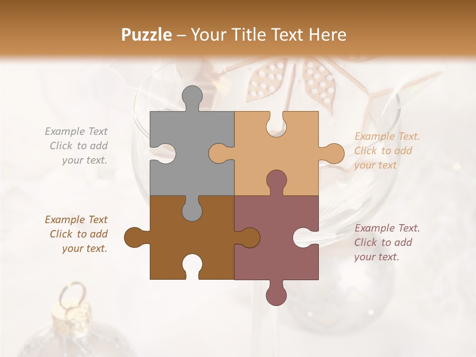 Food Gift Ball PowerPoint Template