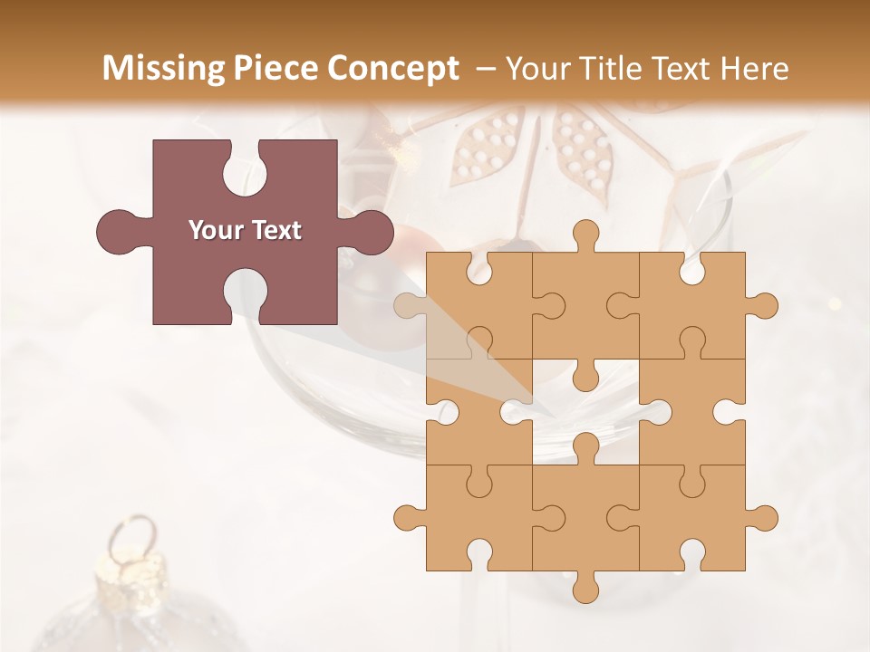 Food Gift Ball PowerPoint Template