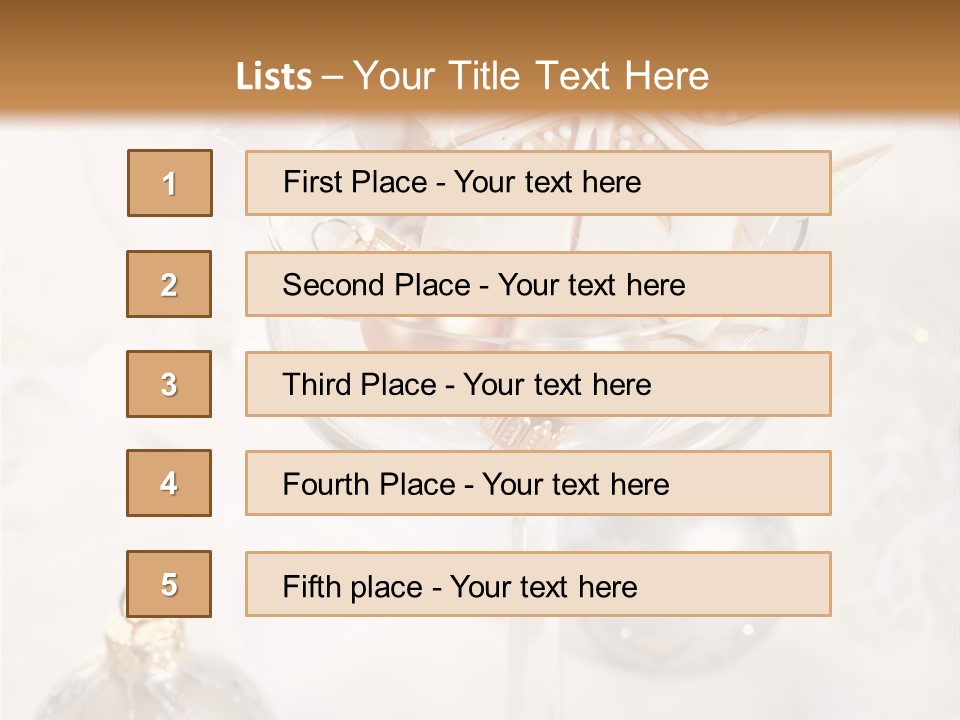 Food Gift Ball PowerPoint Template