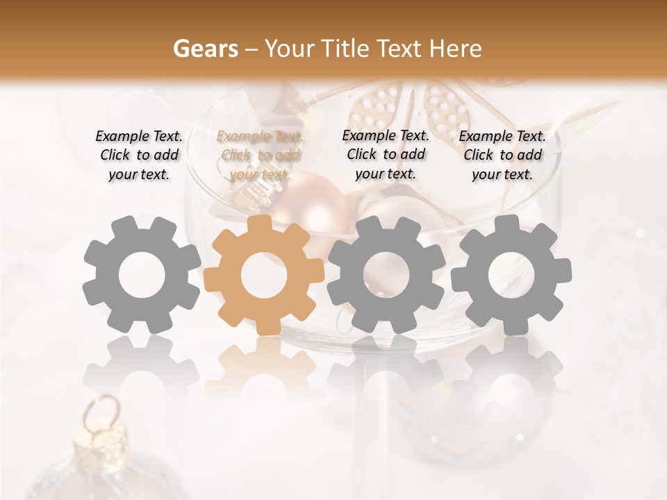 Food Gift Ball PowerPoint Template