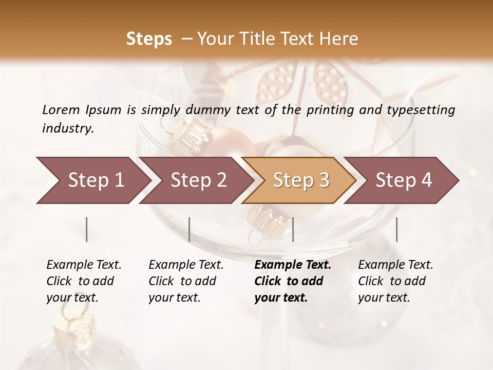 Food Gift Ball PowerPoint Template
