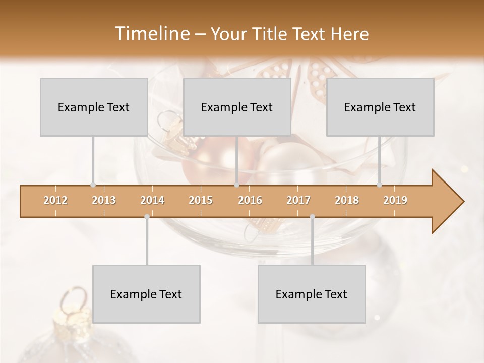 Food Gift Ball PowerPoint Template