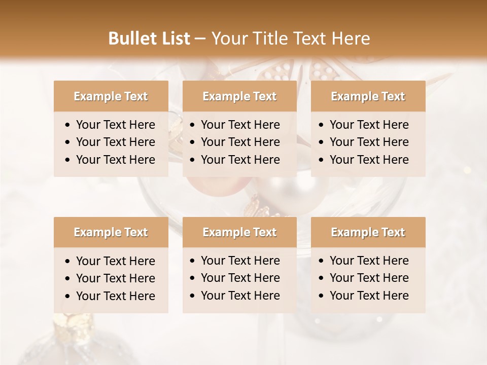 Food Gift Ball PowerPoint Template