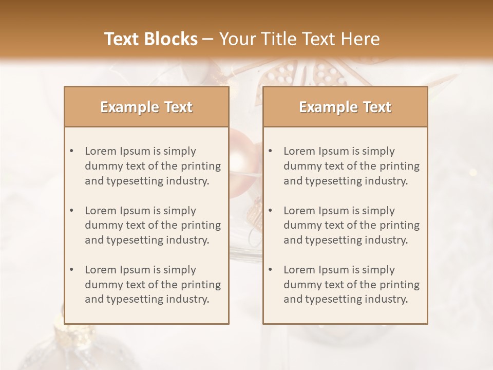 Food Gift Ball PowerPoint Template