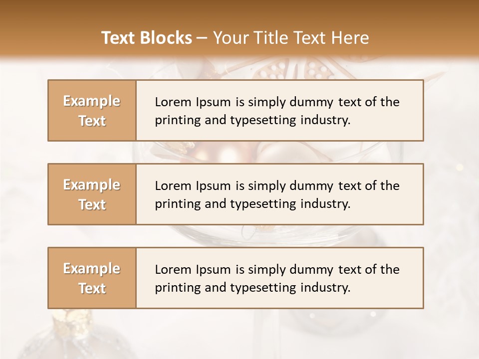 Food Gift Ball PowerPoint Template