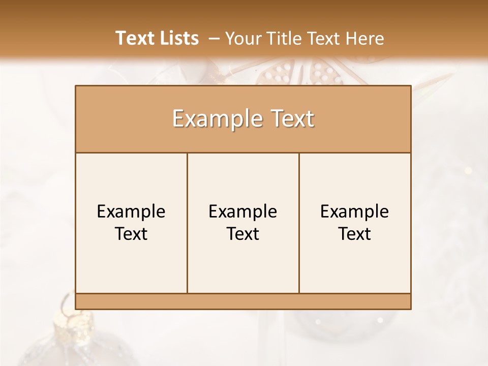 Food Gift Ball PowerPoint Template